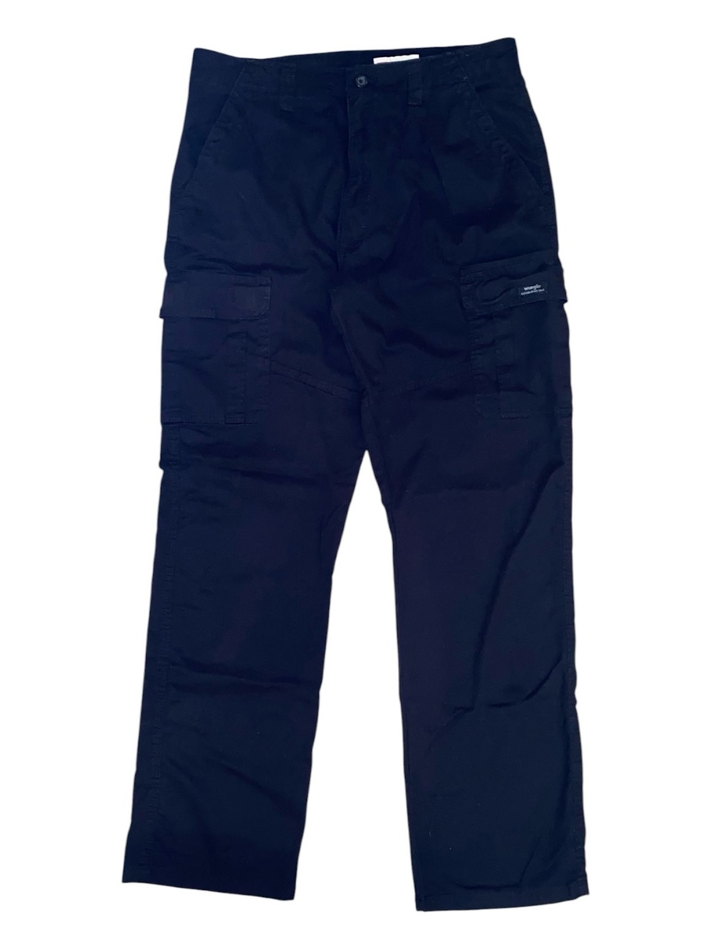 WRANGLER Relaxed Fit Casual Cargo Utility Style Pants Black Size 36” x 34”